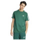 Adidas Ανδρική κοντομάνικη μπλούζα Essentials 3-Stripes Single Jersey Tee